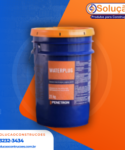 WATERPLUG - ARGAMASSA PARA TAMPONAMENTO - BALDE 25 KG