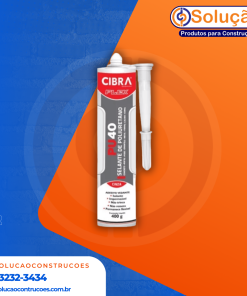 SELANTE DE POLIURETANO - CIBRAFLEX PU 40 CINZA 400G