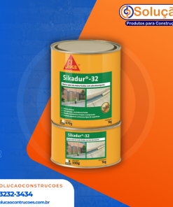 ADESIVO ESTRUTURAL - SIKADUR 32 (AB) BR - 1 KG