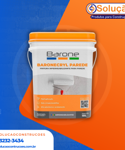 BARONECRYL PAREDE BRANCO 18 KG